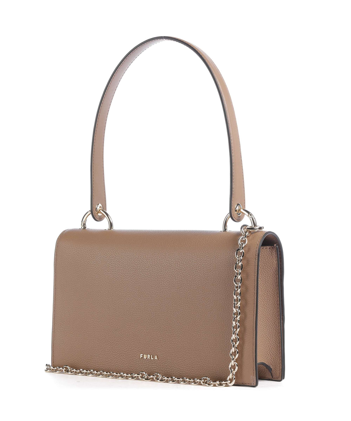 Furla borsa a spalla in pelle "Amelia" Beige WB02156.4489S TOFFEE