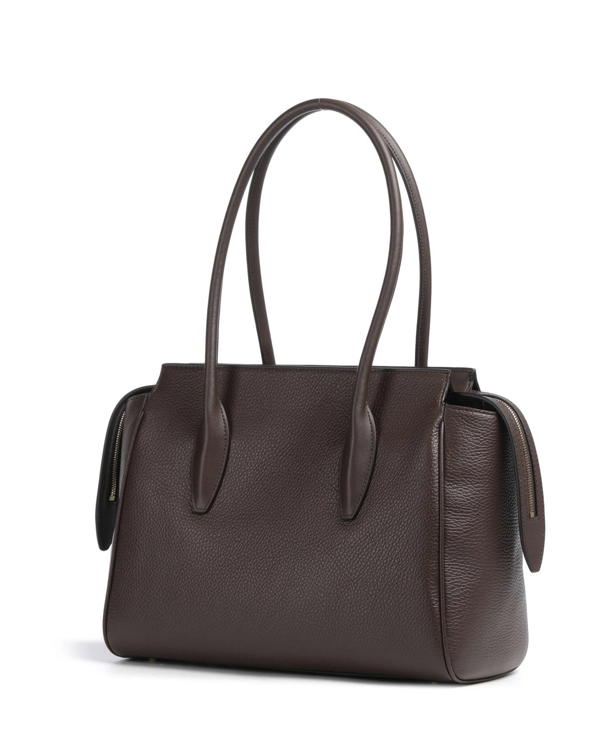 Furla borsa shopping in pelle "Ambra L Tote 31" Marrone WB02175.2460S CIOCCOLATO