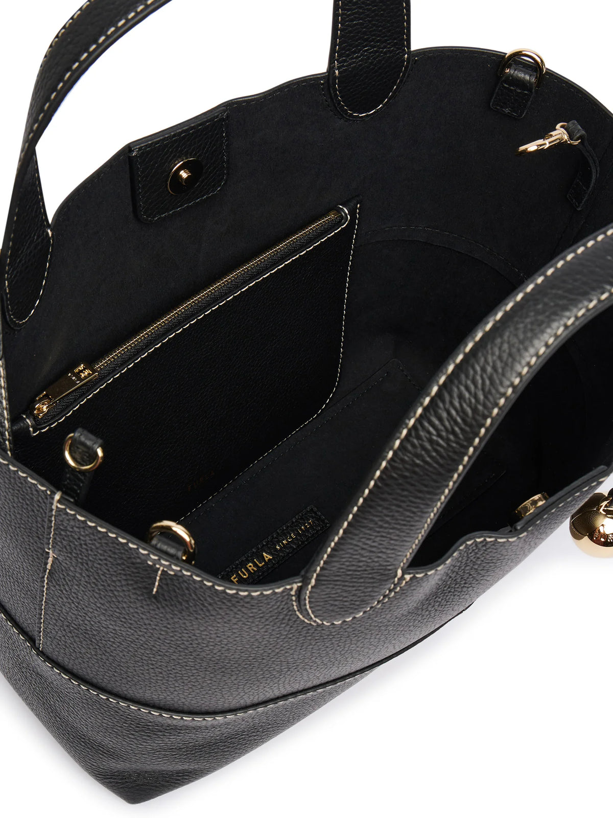 Furla borsa a mano in pelle "Primrose" Nero WB02225.O6000 NERO