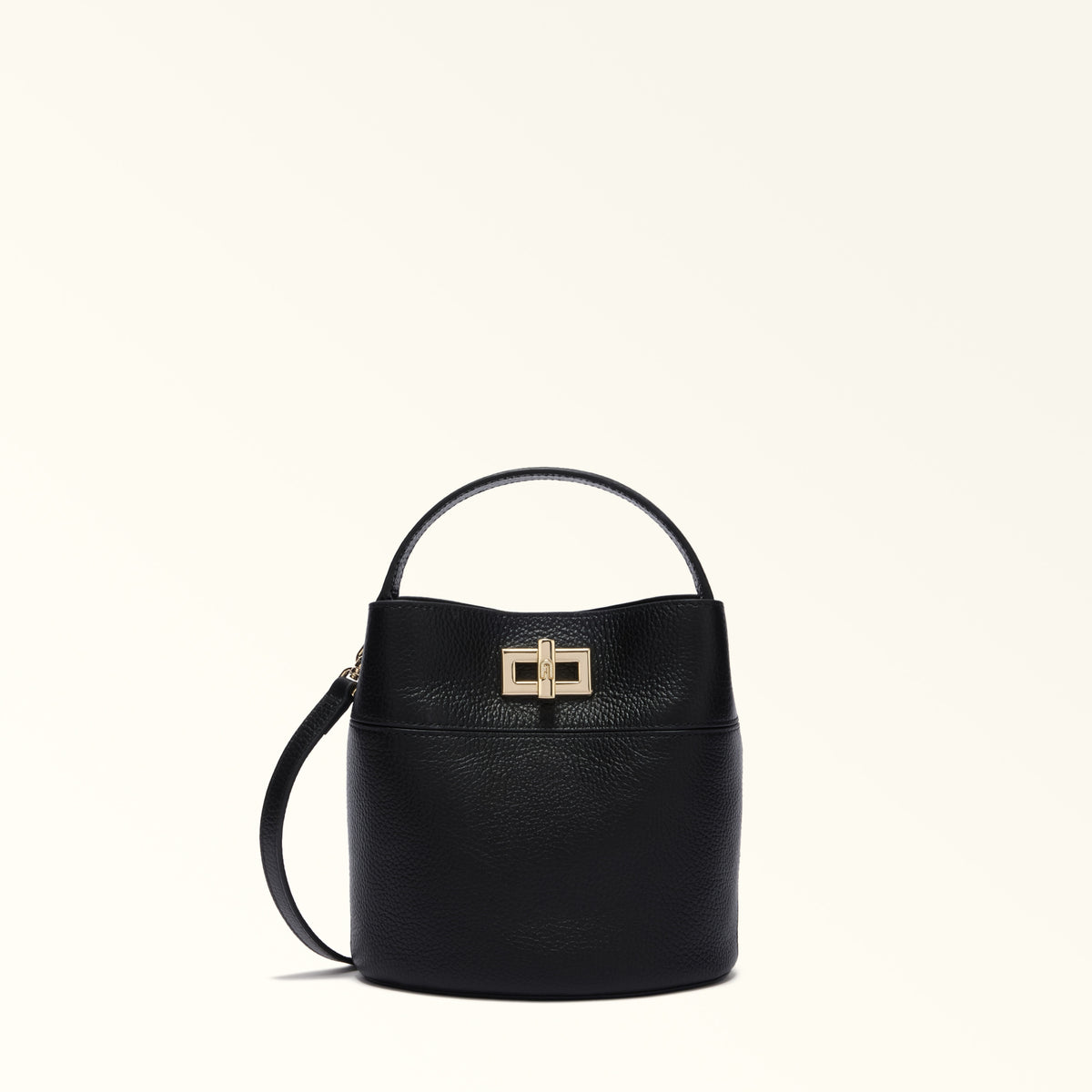 Furla borsa secchiello in pelle "Amelia" Nero WE00879.O6000 NERO