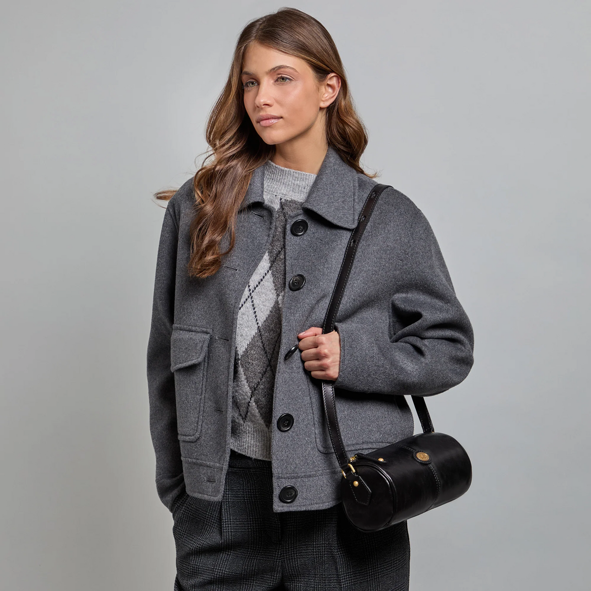 The Bridge borsa a tracolla in pelle "Story" Nero 04541601.30