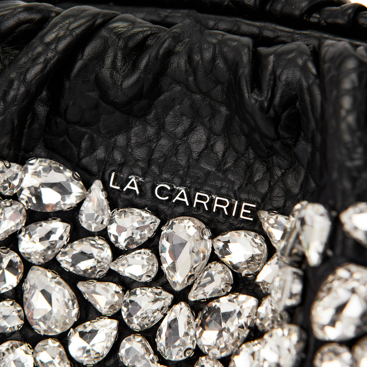 La Carrie borsa a tracolla in ecopelle "Capsule" Nero 162C-LS-723-PUB.BLACK