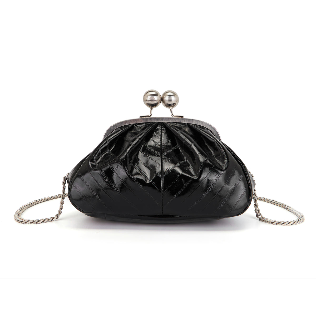 La Carrie borsa a mano in ecopelle "Capsule" Nero 162C-LX-761-PLE.BLACK