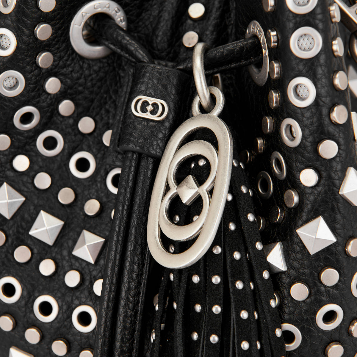 La Carrie borsa secchiello in ecopelle "Solid" Nero 162M-EM-212-ECO.BLACK
