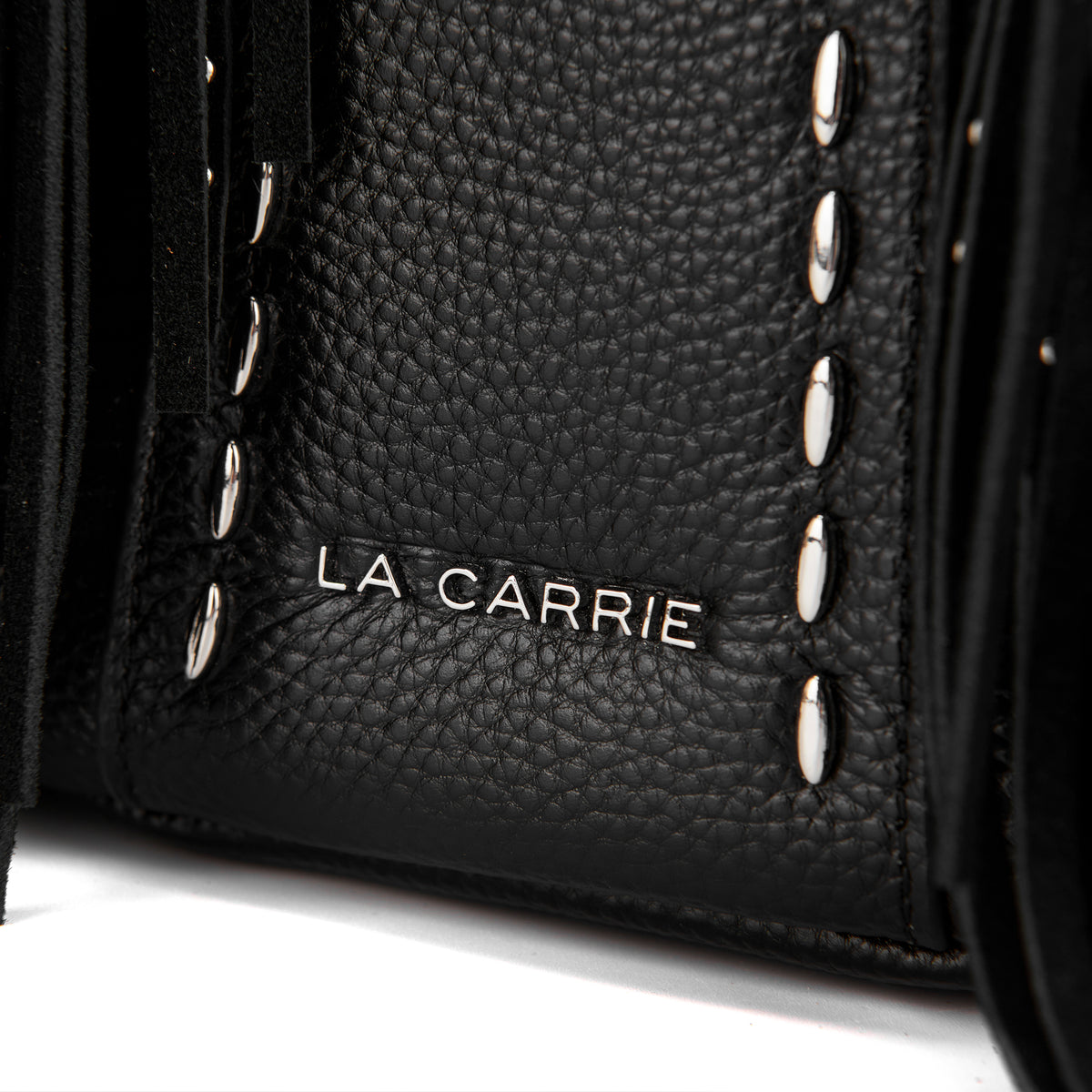 La Carrie borsa secchiello in pelle "Rock Bucket" Nero 162P-EM-219-TBL.BLACK