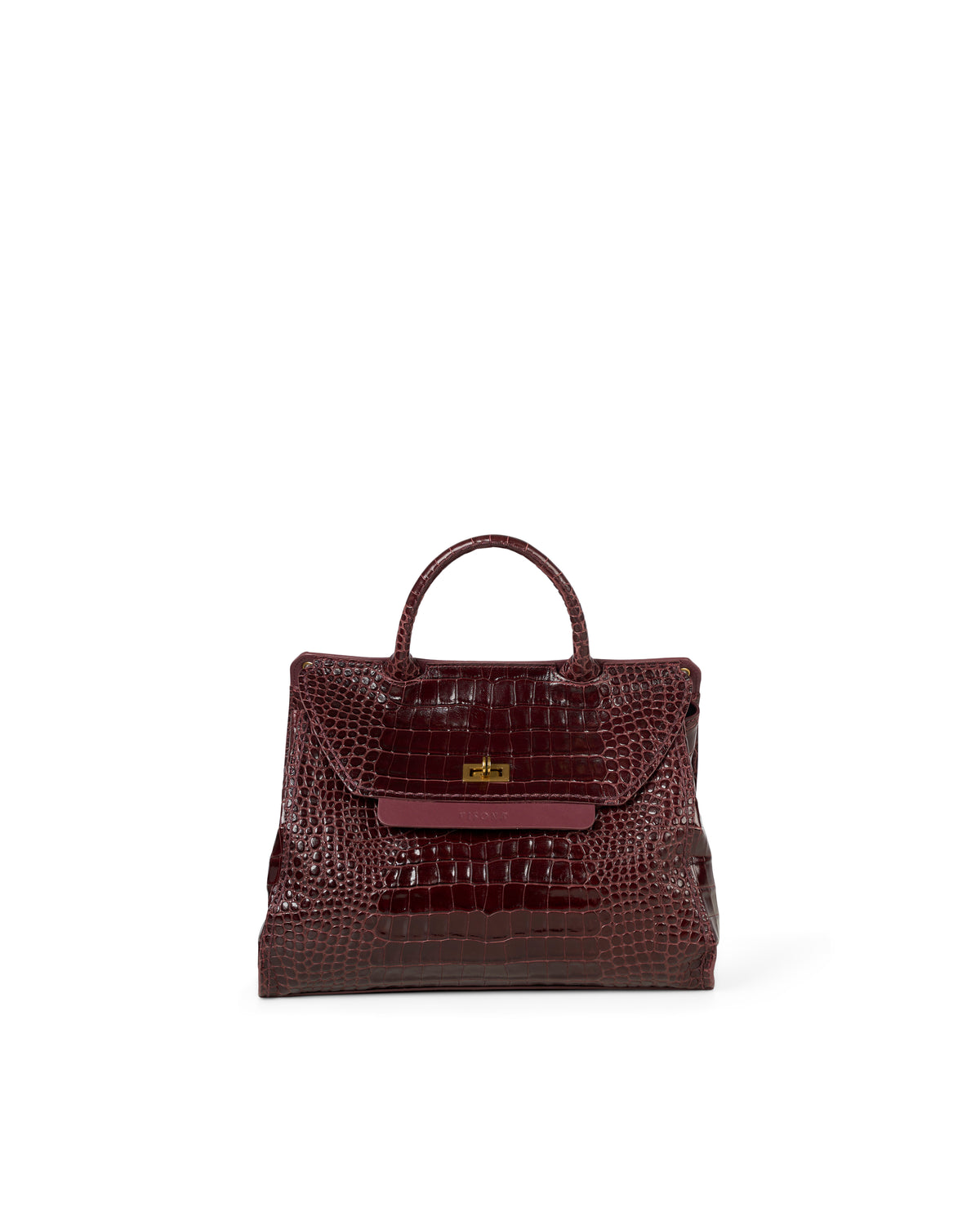 Visonà borsa a mano in pelle "Ornella" Bordeaux 26821 ST-COCCO.BORDEAUX