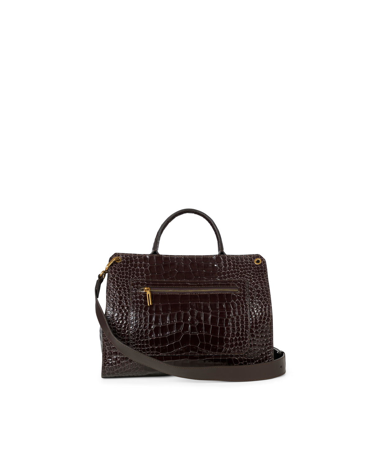 Visonà borsa a mano in pelle "Ornella" Marrone 26821 ST-COCCO.T-MORO