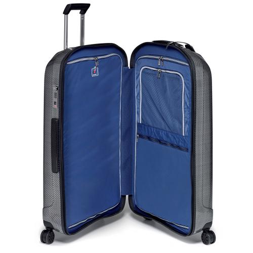 Roncato trolley grande in polipropilene "We Are Glam" Nero 5951.0162 NERO/PLATINO