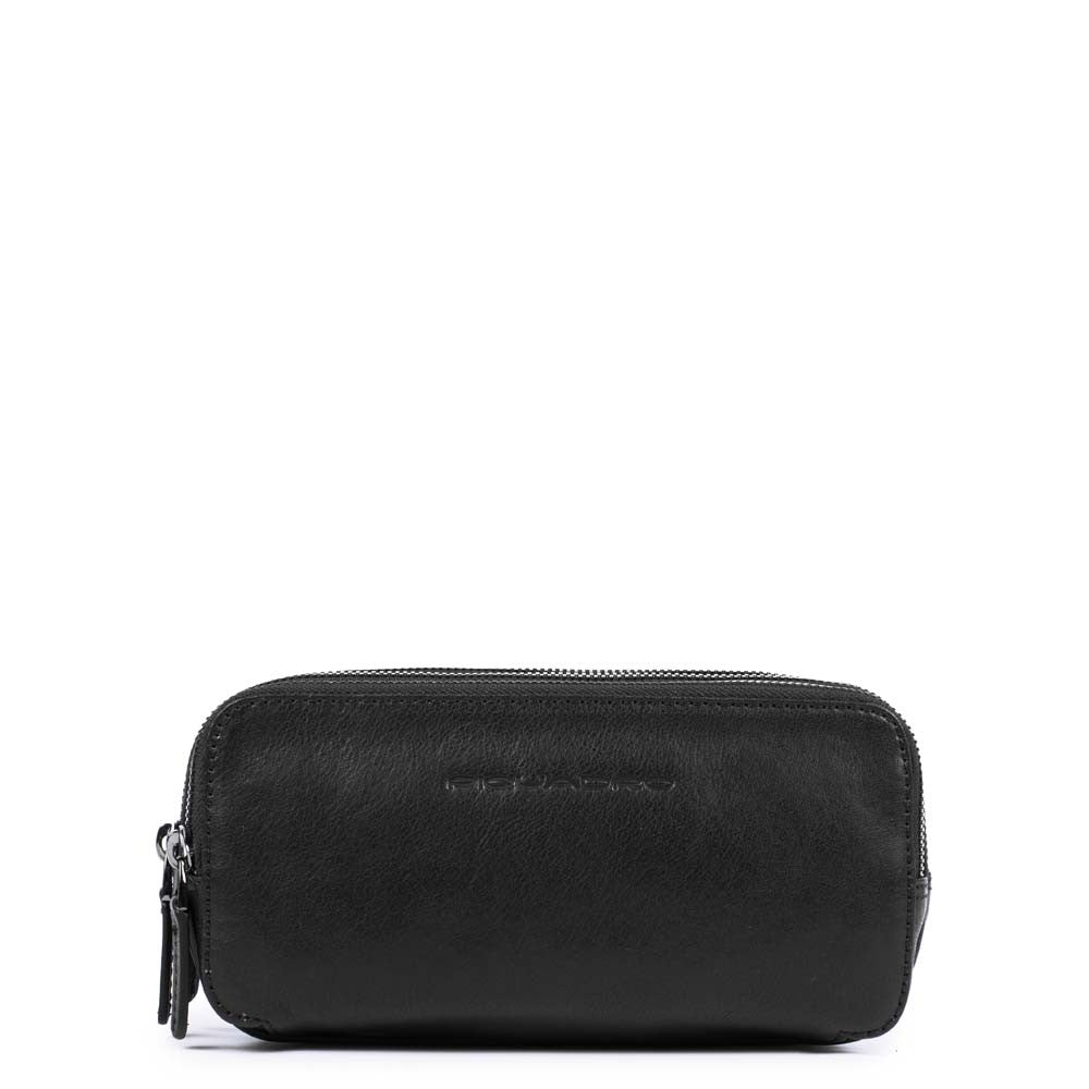 Piquadro pochette in pelle "B3 - Black Square" Nero AC2141B3.N