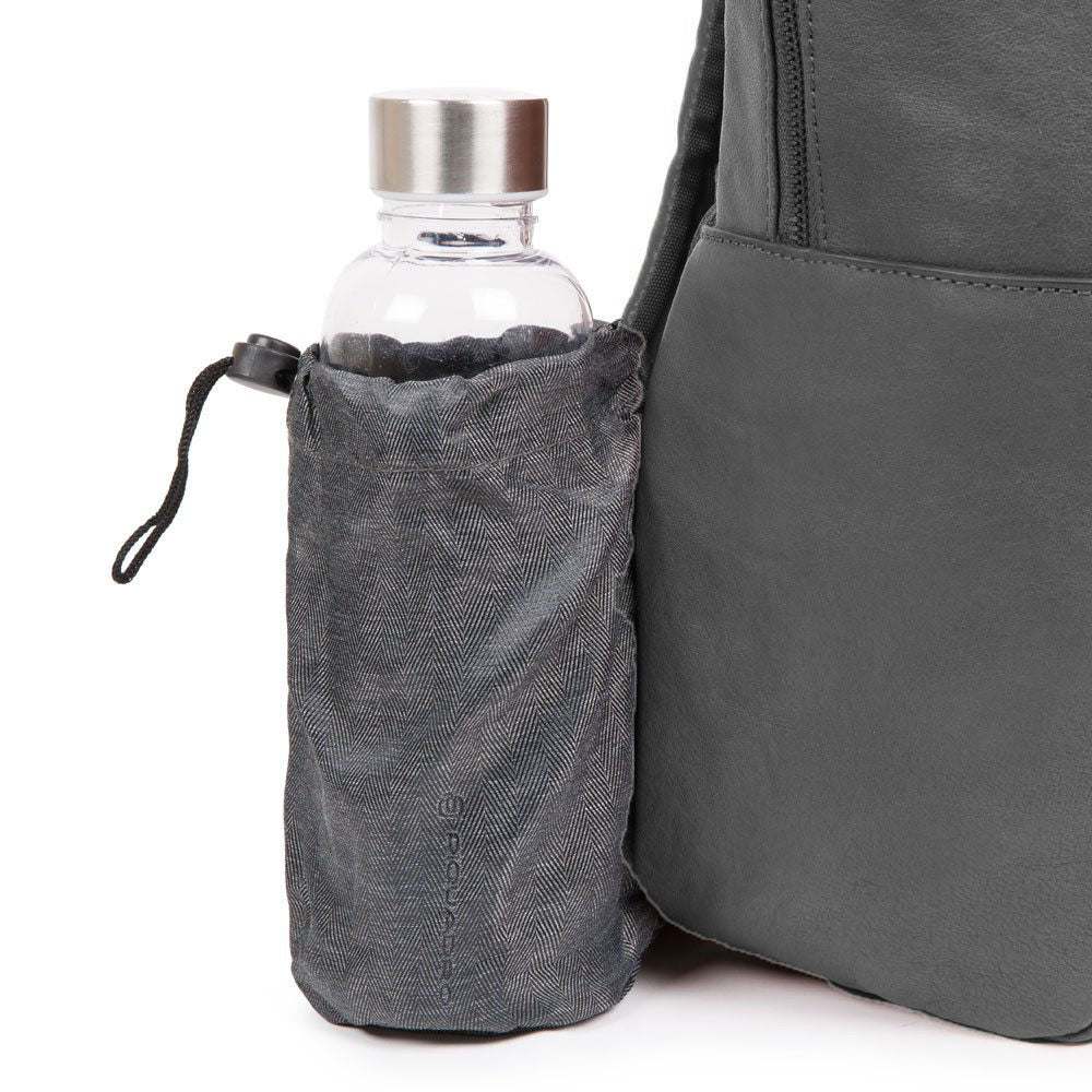 Piquadro zaino in pelle "Black Square" Nero CA4762B3.N