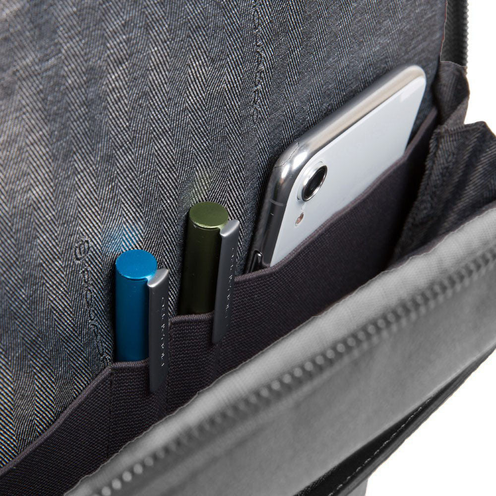 Piquadro zaino in pelle "Black Square" Nero CA4762B3.N