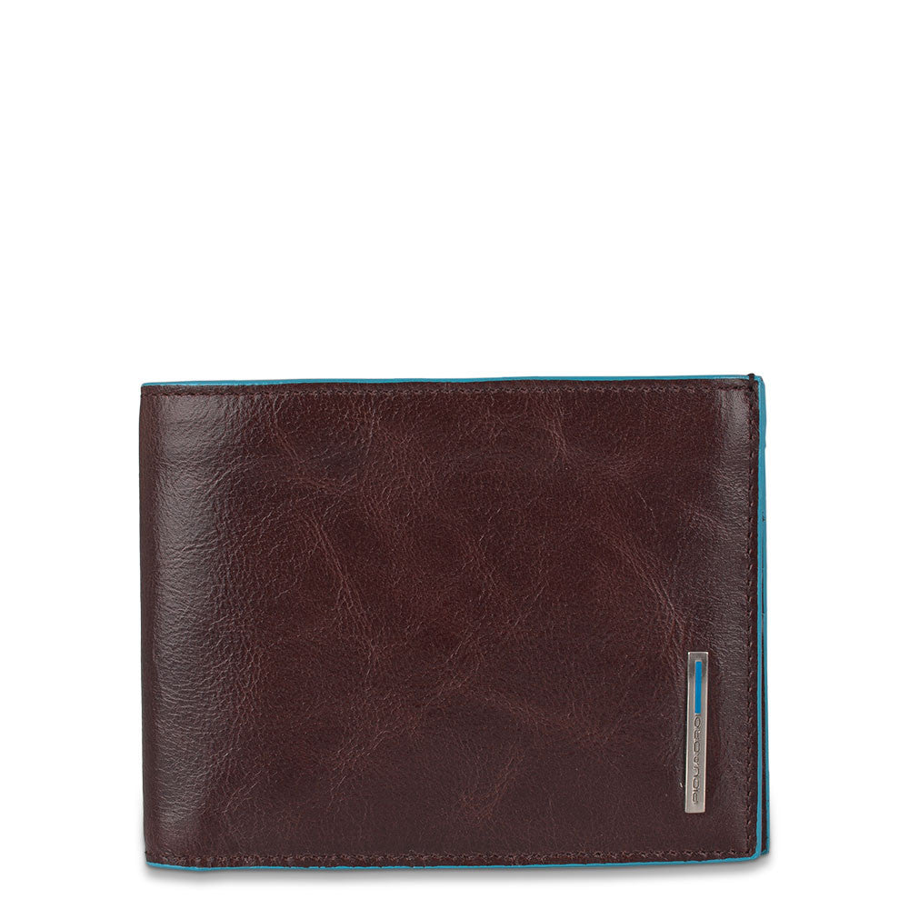 Piquadro portafogli in pelle "B2 - Blue Square" Marrone PU257B2R.MO