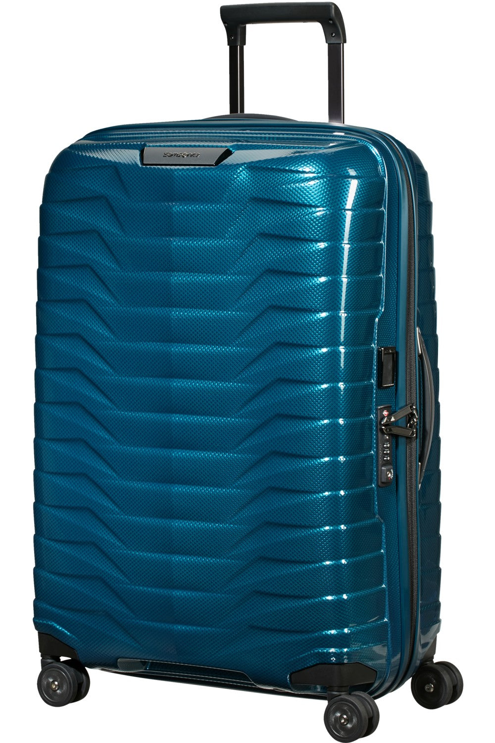 Samsonite trolley medio in roxkin "Proxis" Blu 126041.1686 PETROL BLUE