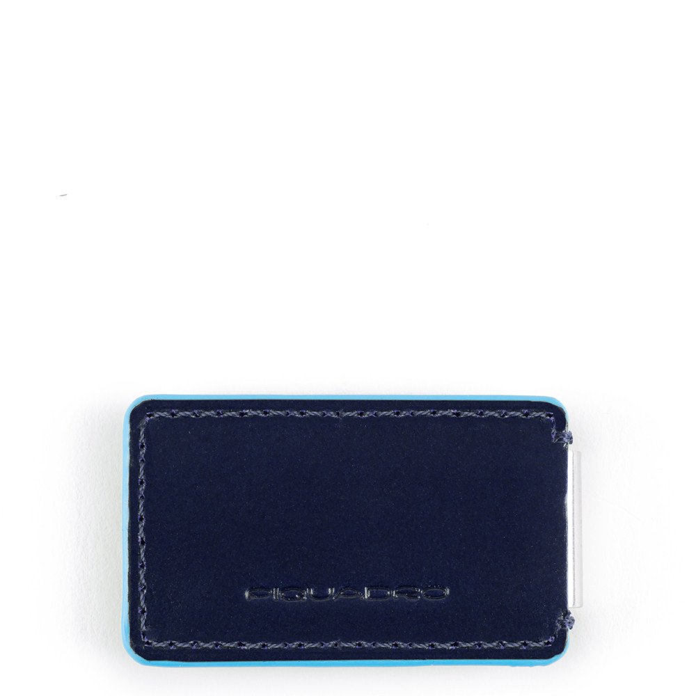 Piquadro fermasoldi in pelle "Blue Square" PP4857B2.BLU2