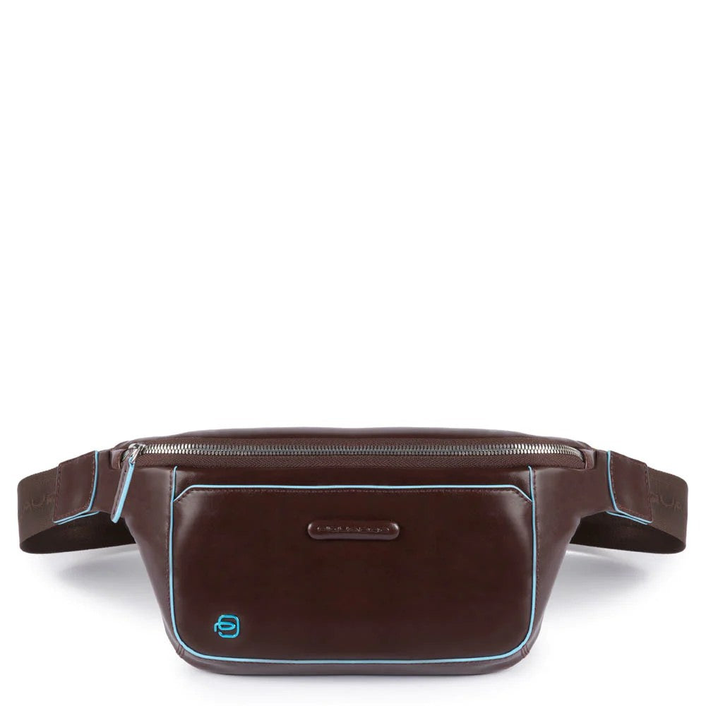 Piquadro marsupio in pelle "Blue Square" Marrone CA2174B2.MO