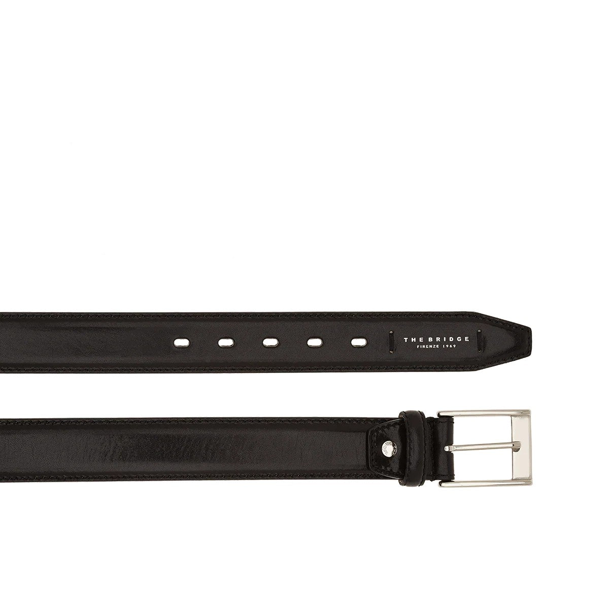 The Bridge cintura in pelle "Story" Nero 03621301.20