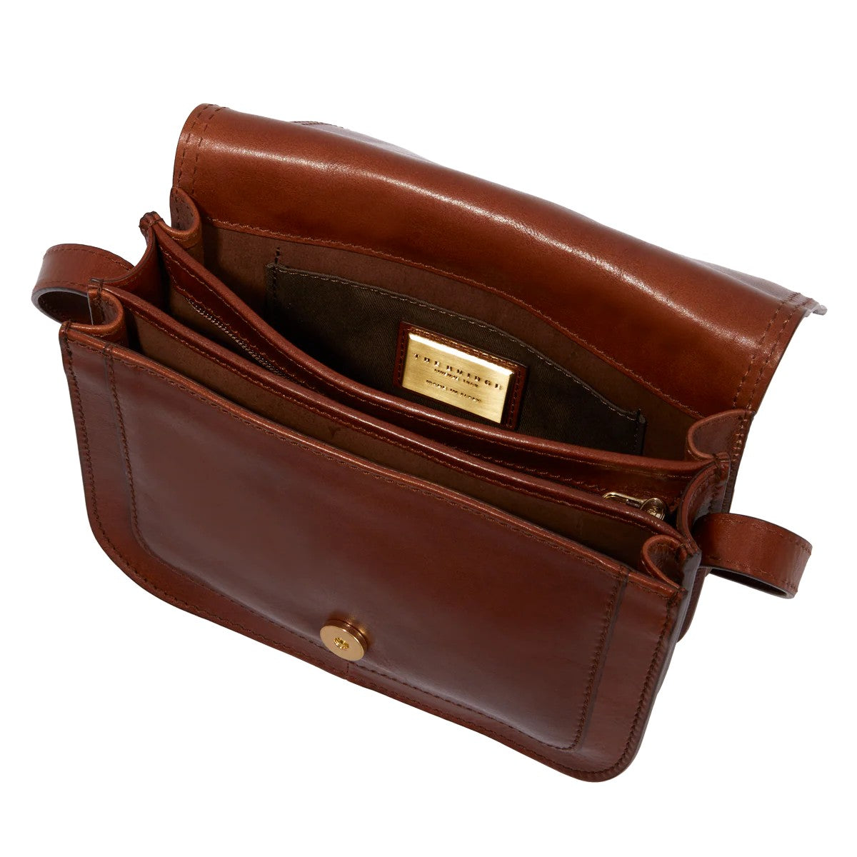 The Bridge borsa a tracolla in pelle "Story" Marrone 04402201.14