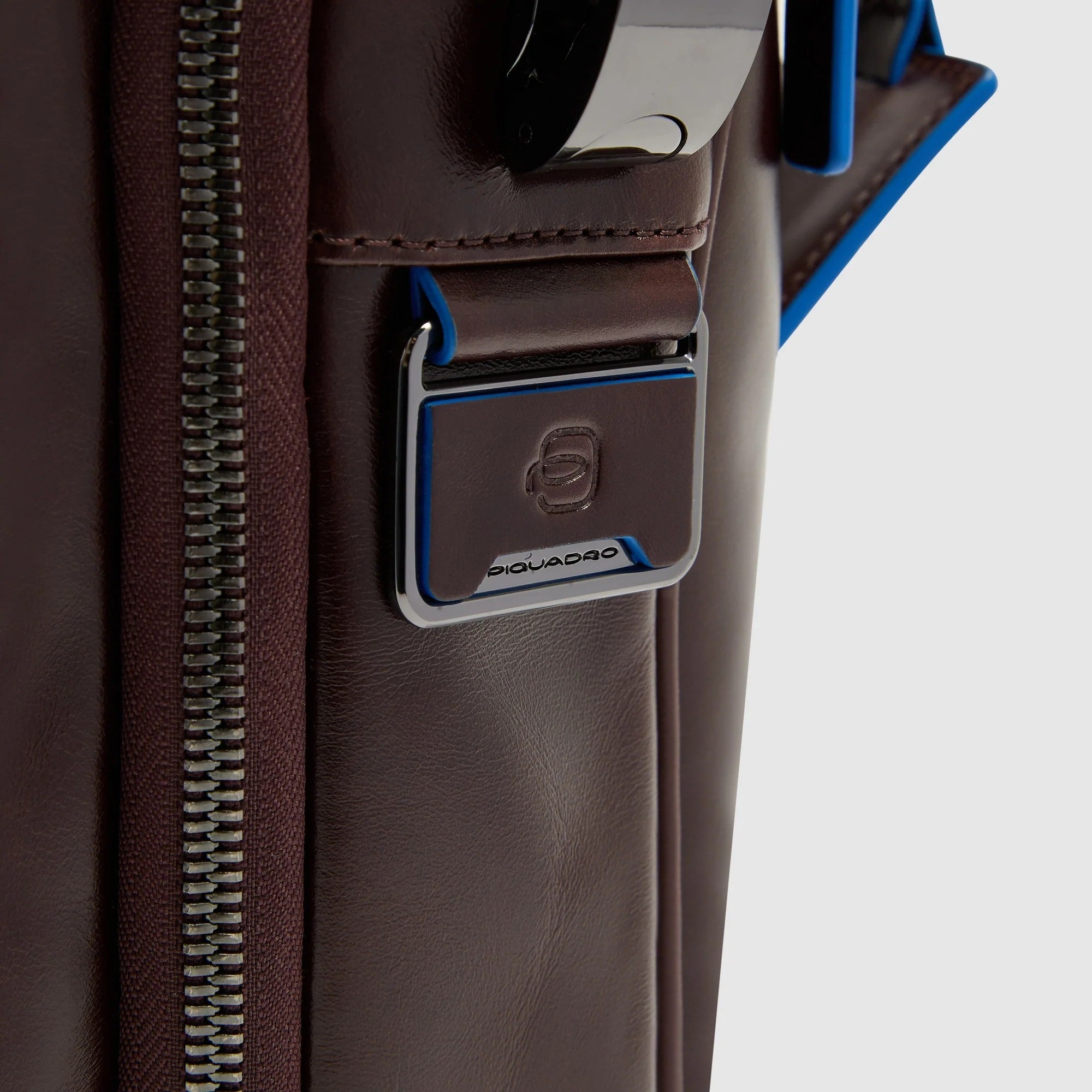 Piquadro borsa cartella da lavoro in pelle "Blue Square" Marrone CA2765B2.MO