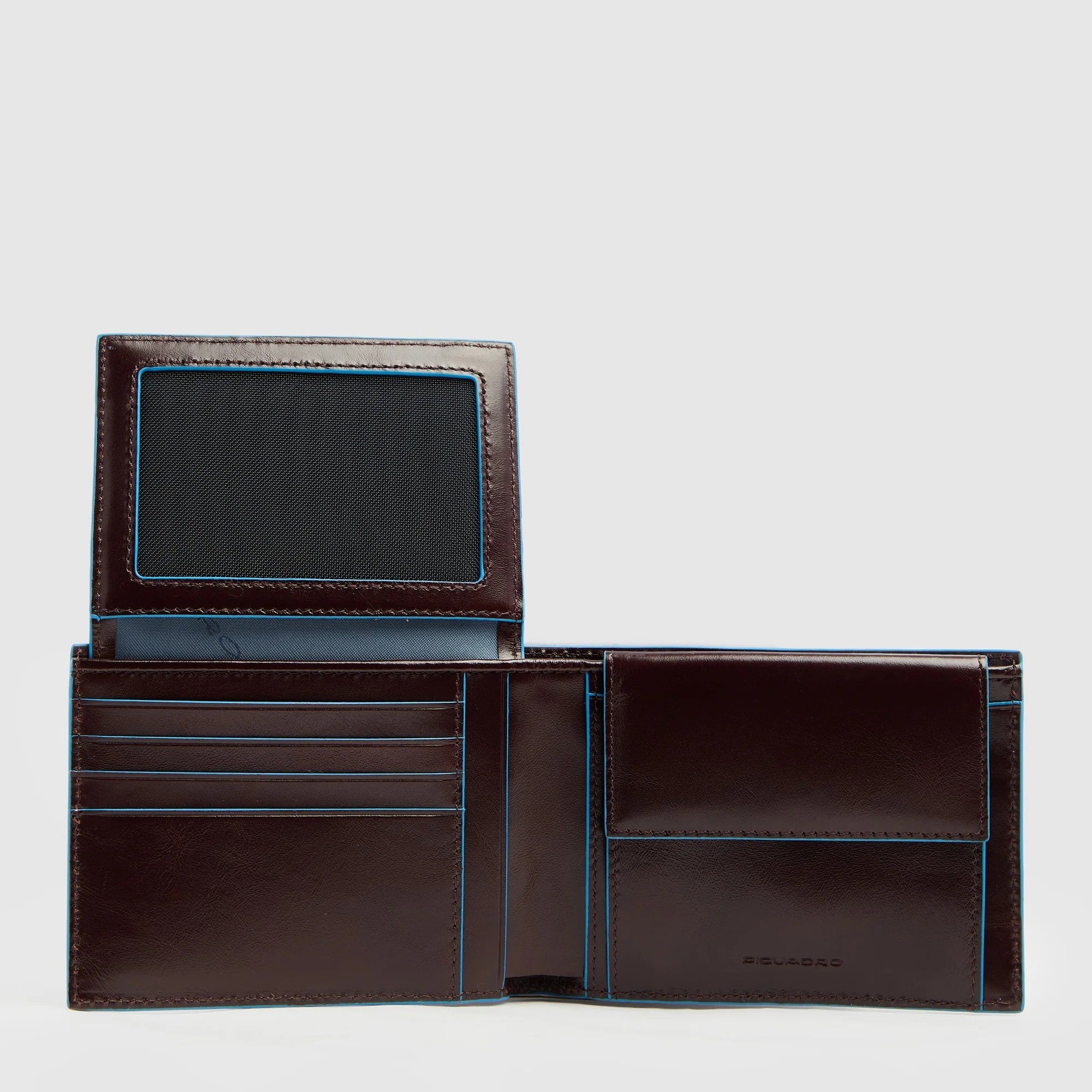 Piquadro portafogli in pelle "B2 - Blue Square" Marrone PU1392B2R.MO
