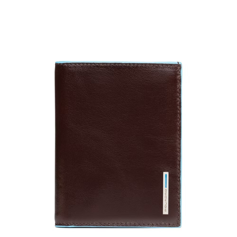 Piquadro porta documenti in pelle "Blue Square" Marrone PU1393B2.MO