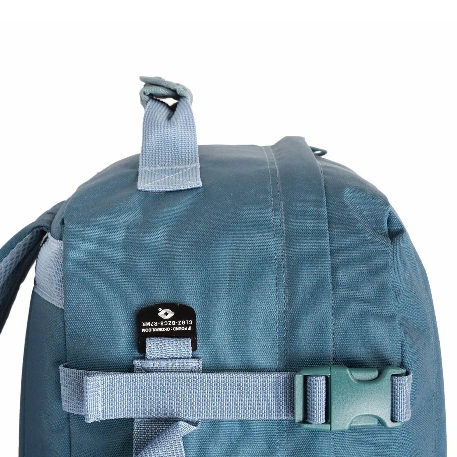 Cabin Zero zaino 28L da viaggio in tessuto "Classic" Azzurro CZ08.1803 ARUBA BLUE
