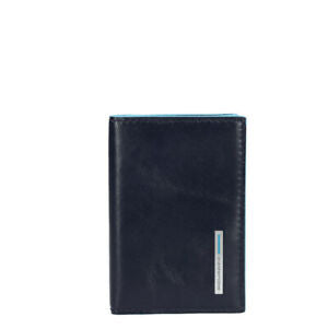 Piquadro portachiavi con ganci in pelle "B2 - Blue Square" PC1396B2.BLU2