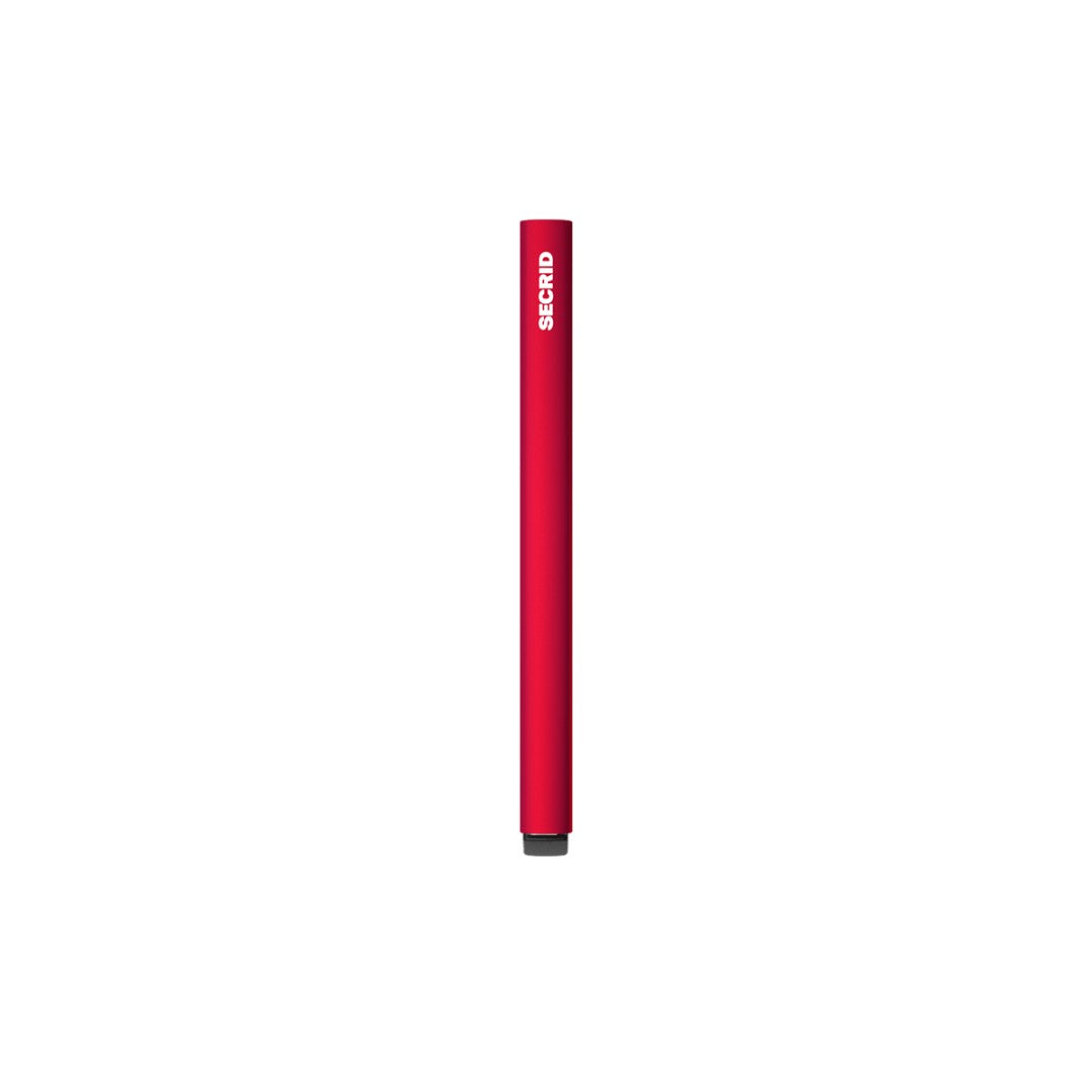 Secrid porta carte di credito in alluminio "Cardprotector" Rosso C.RED
