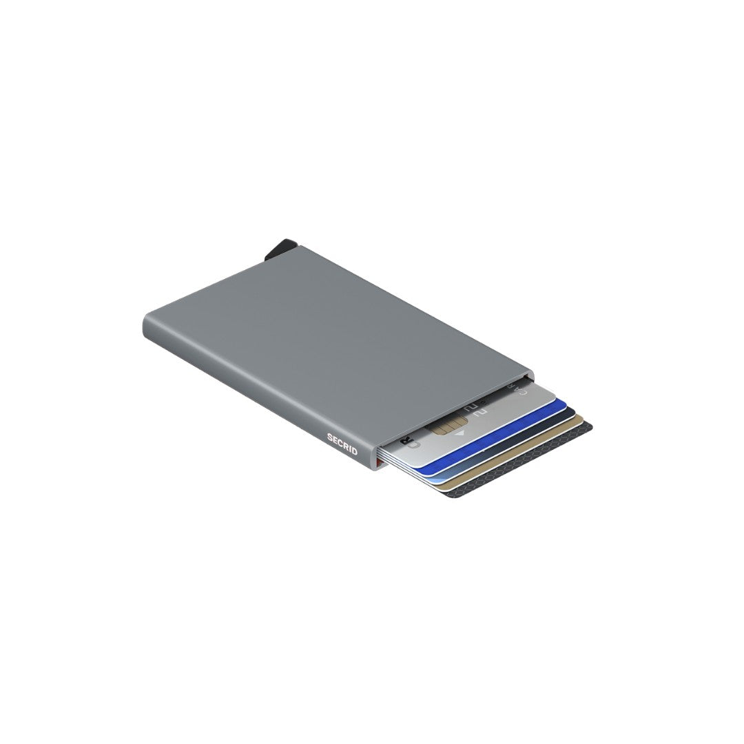 Secrid porta carte di credito in alluminio "Cardprotector" Grigio C.TITANIUM