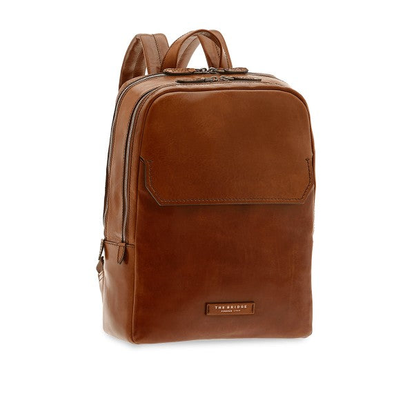 The Bridge zaino in pelle "Williamsburg" Marrone 06140701.90