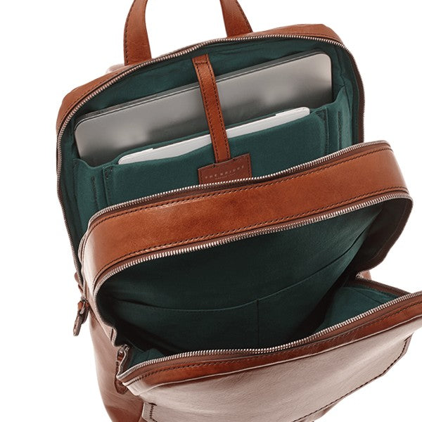 The Bridge zaino in pelle "Williamsburg" Marrone 06140701.90