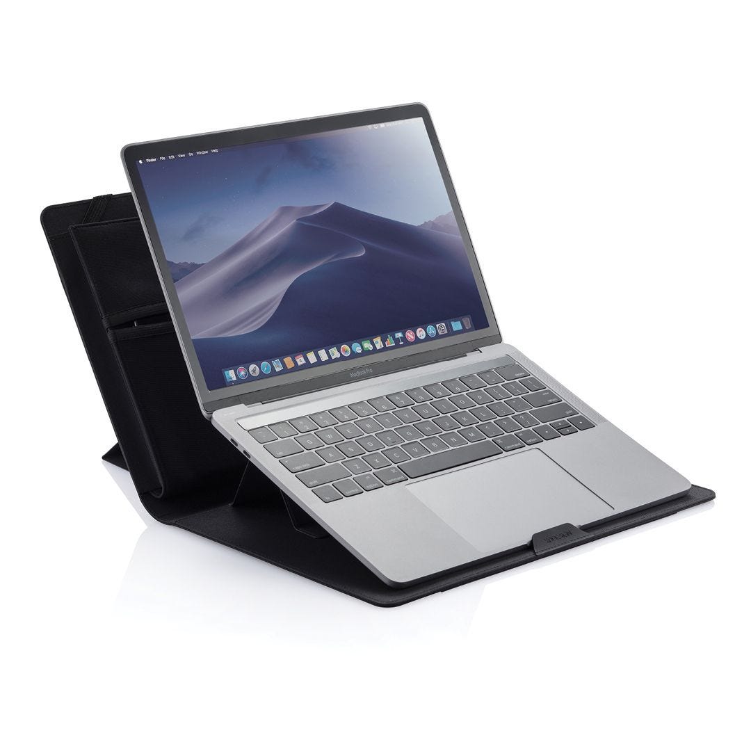 XD Design porta pc in polietilene riciclato "Mobile Office" Nero P77250.1