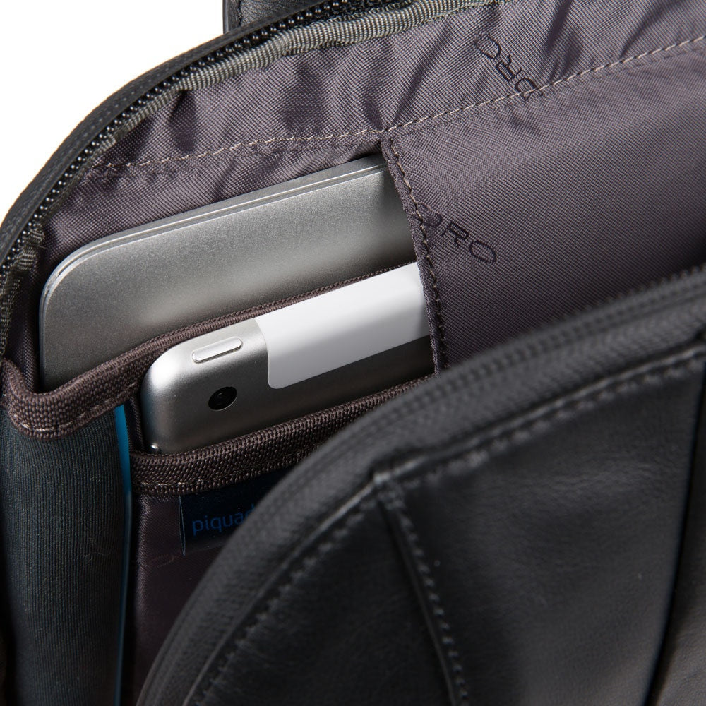 Piquadro zaino in pelle "Urban" Nero CA5608UB00.N