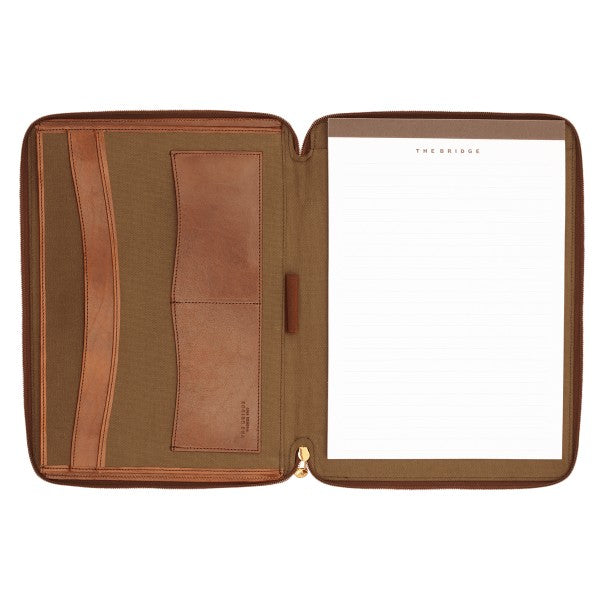 The Bridge portablocco in pelle "Story" Marrone 01904501.14