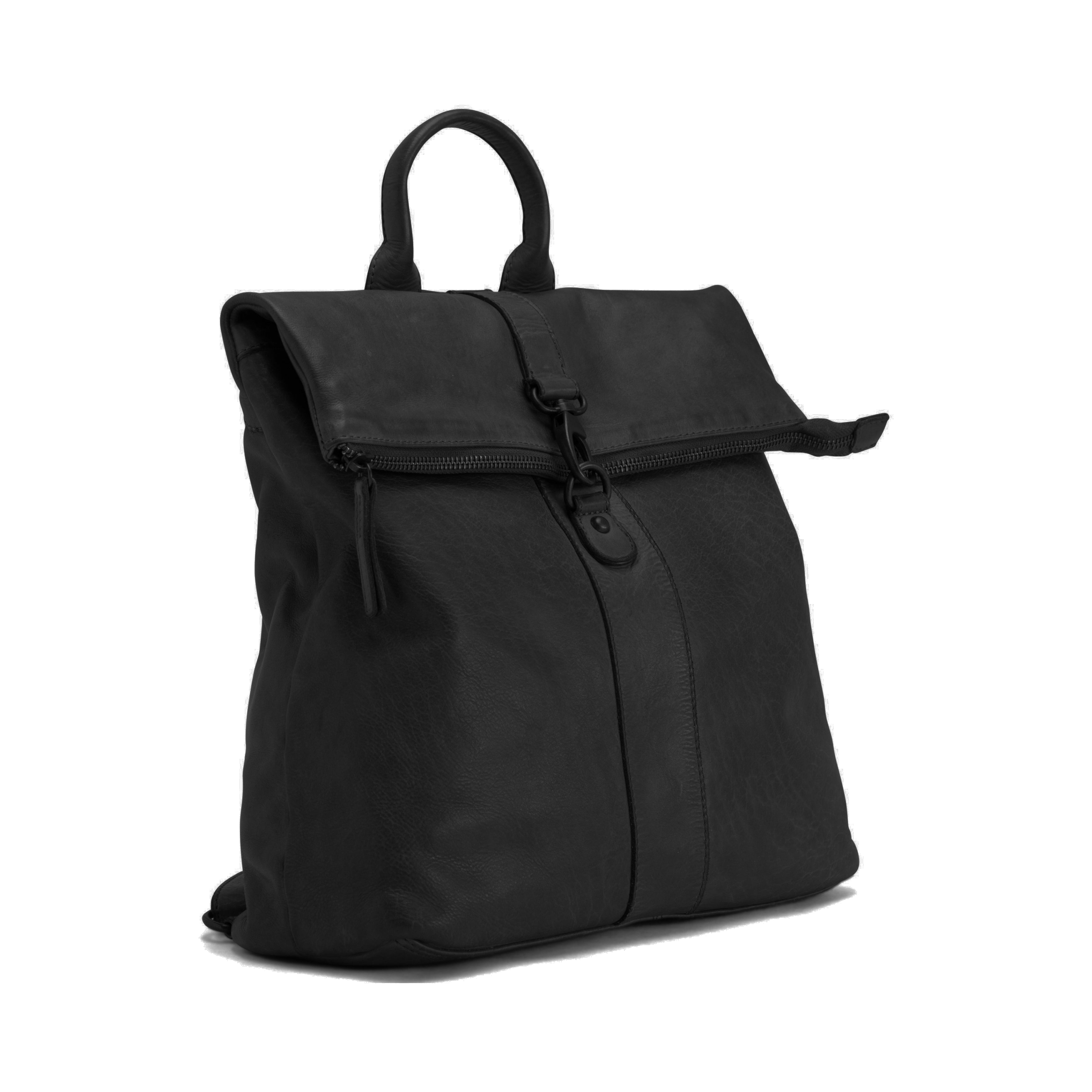 Gianni Conti zaino in pelle "Vintage" Nero 4203391.10