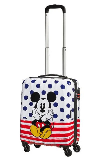 American Tourister trolley cabina in abs "Legends Disney" Multicolor 92699.9072 MICKEY BLUE DOTS