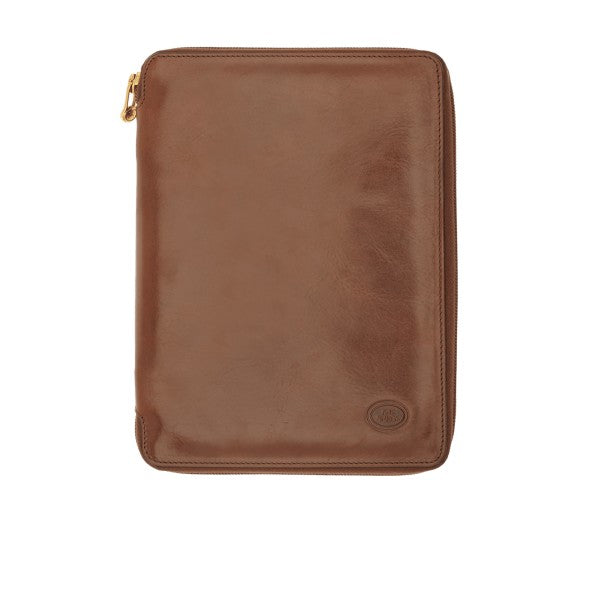 The Bridge porta blocco in pelle "Story" Marrone 01903501.14