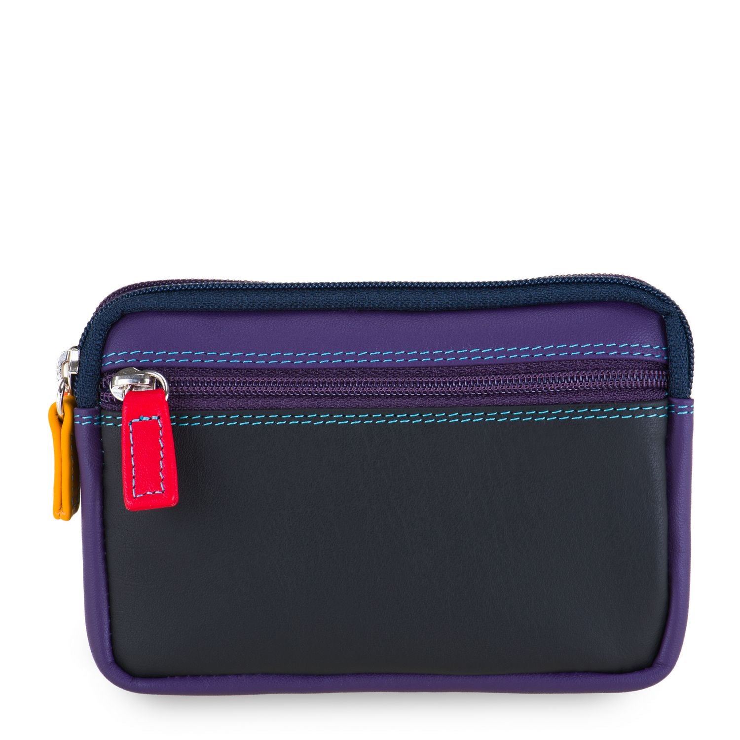 Mywalit portachiavi a bustina in pelle "Classic" Multicolor 1265.4 BLACK PACE