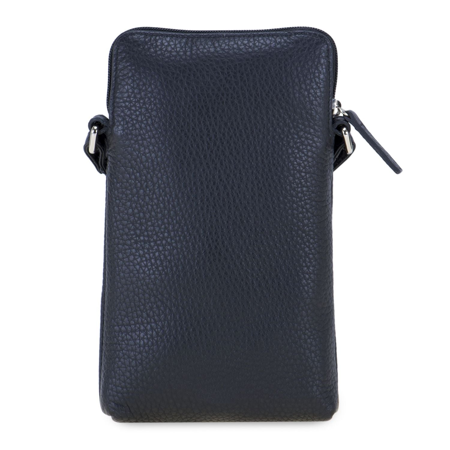 Mywalit porta cellulare in pelle "Cremona" Nero 2265.3 BLACK