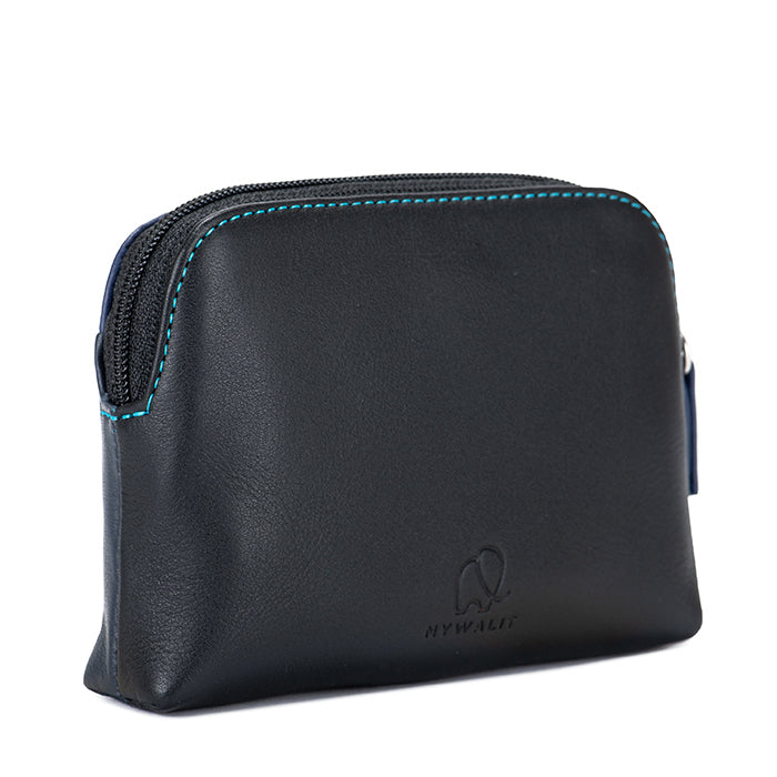 Mywalit portachiavi a bustina in pelle "Classic" Multicolor 313.4 BLACK/PACE