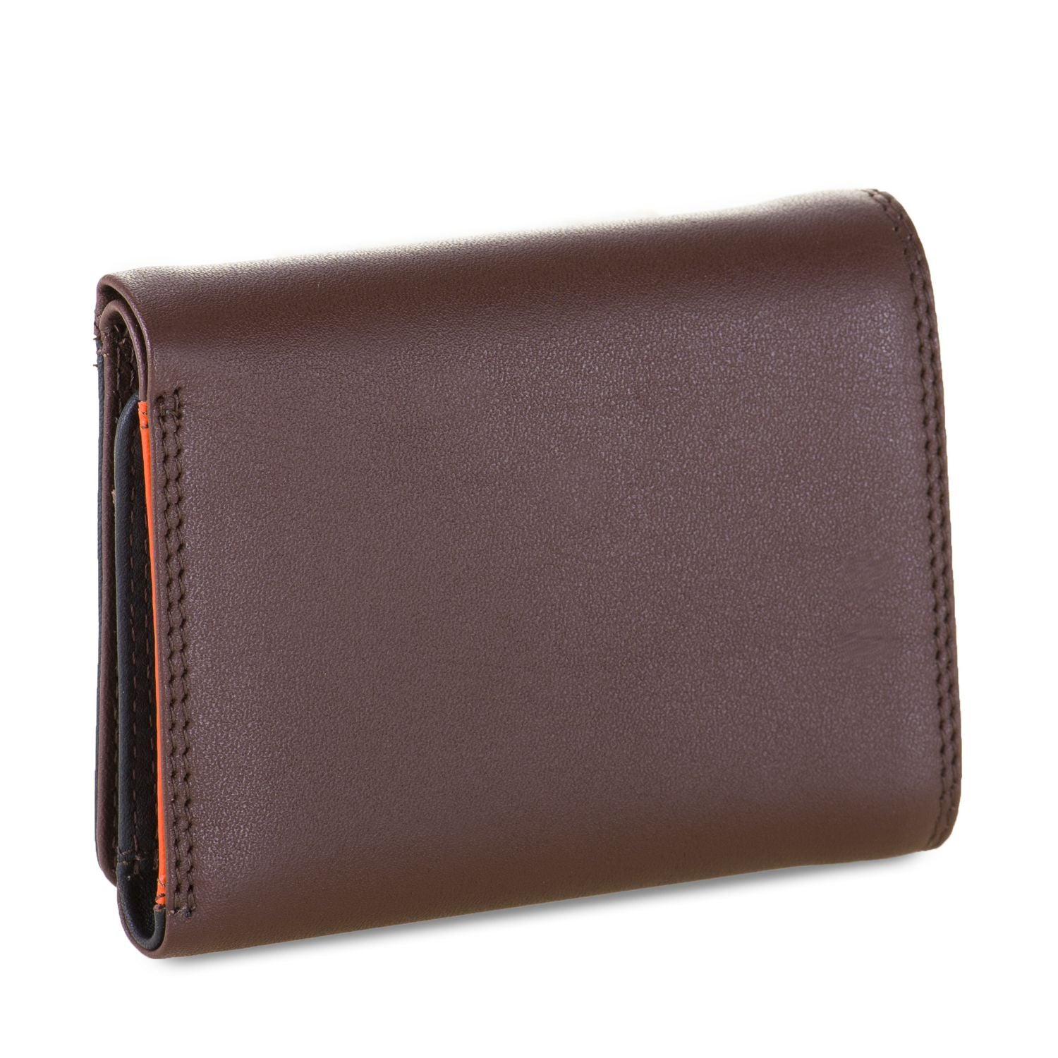 Mywalit portafogli piccolo in pelle "Classic" Multicolor 243.158 CACAO