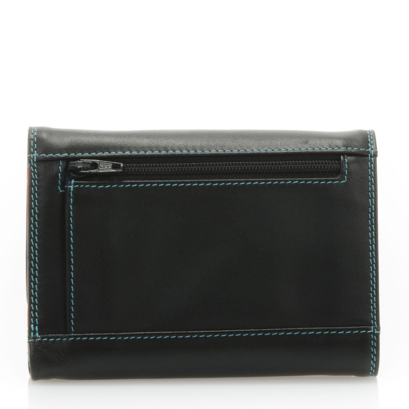 Mywalit portafogli in pelle "Classic" Multicolor 250.4 BLACK/PACE