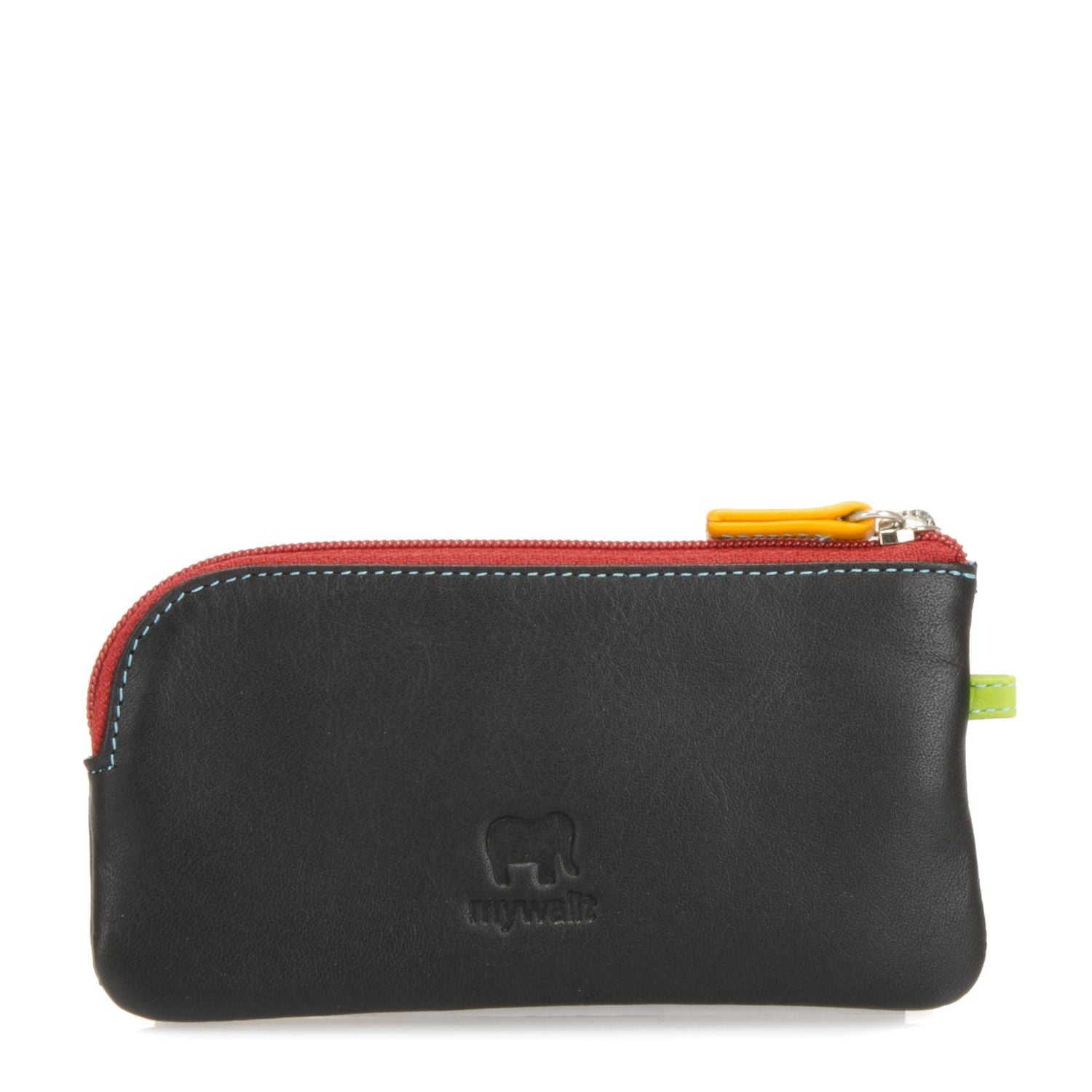 Mywalit portachiavi a bustina in pelle "Classic" Multicolor 267.4 BLACK/PACE