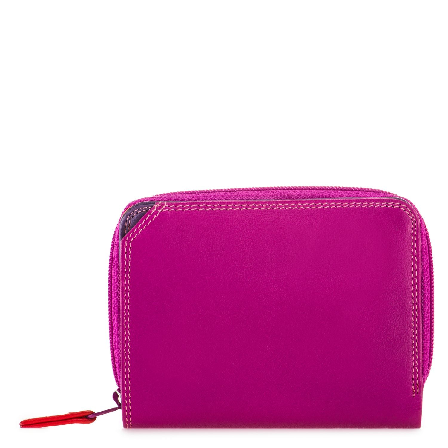 Mywalit portafogli piccolo in pelle "Classic" Multicolor 226.75 SANGRIA MULTI