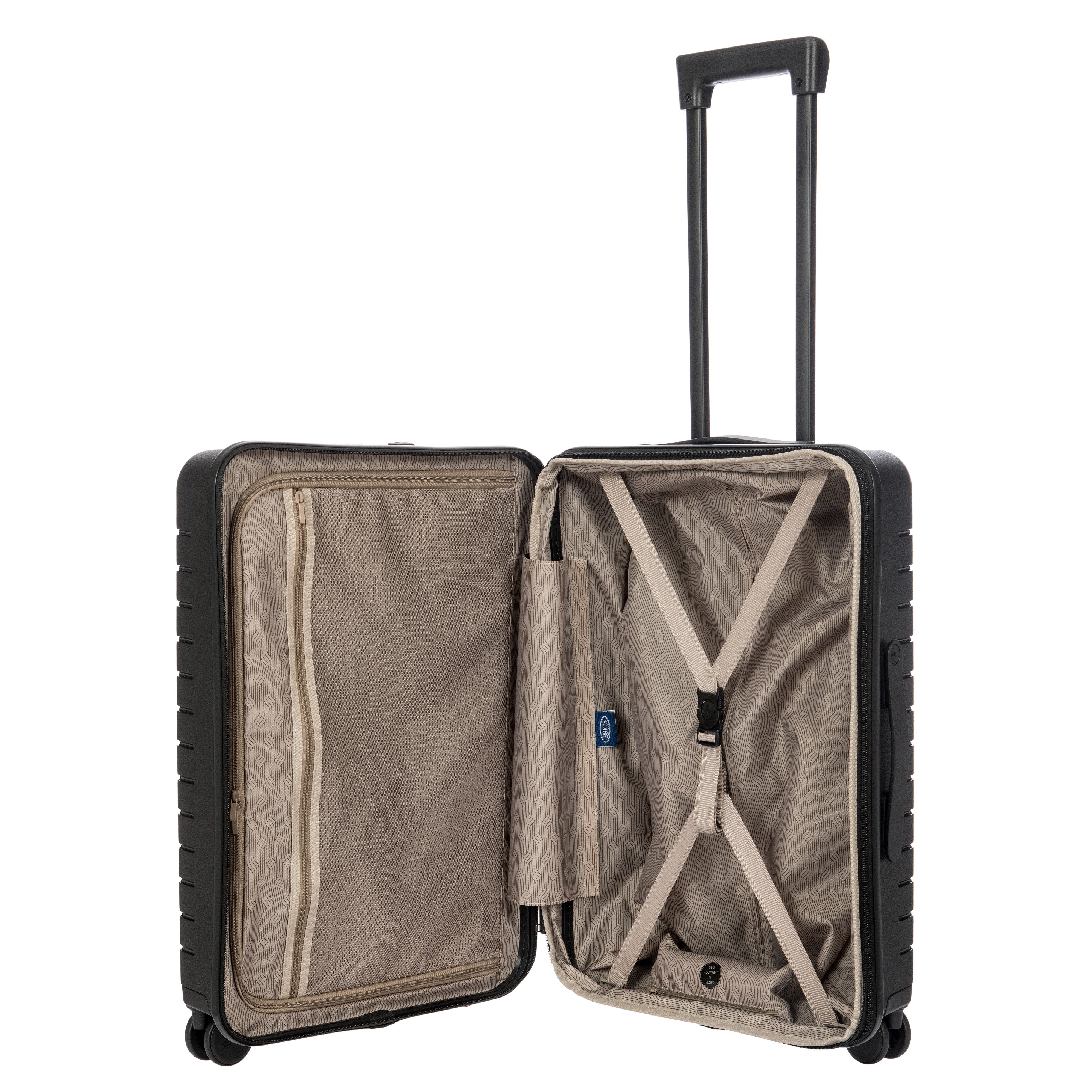 Bric's trolley medio espandibile in polipropilene "Ulisse" Nero B1Y08427.001 NERO