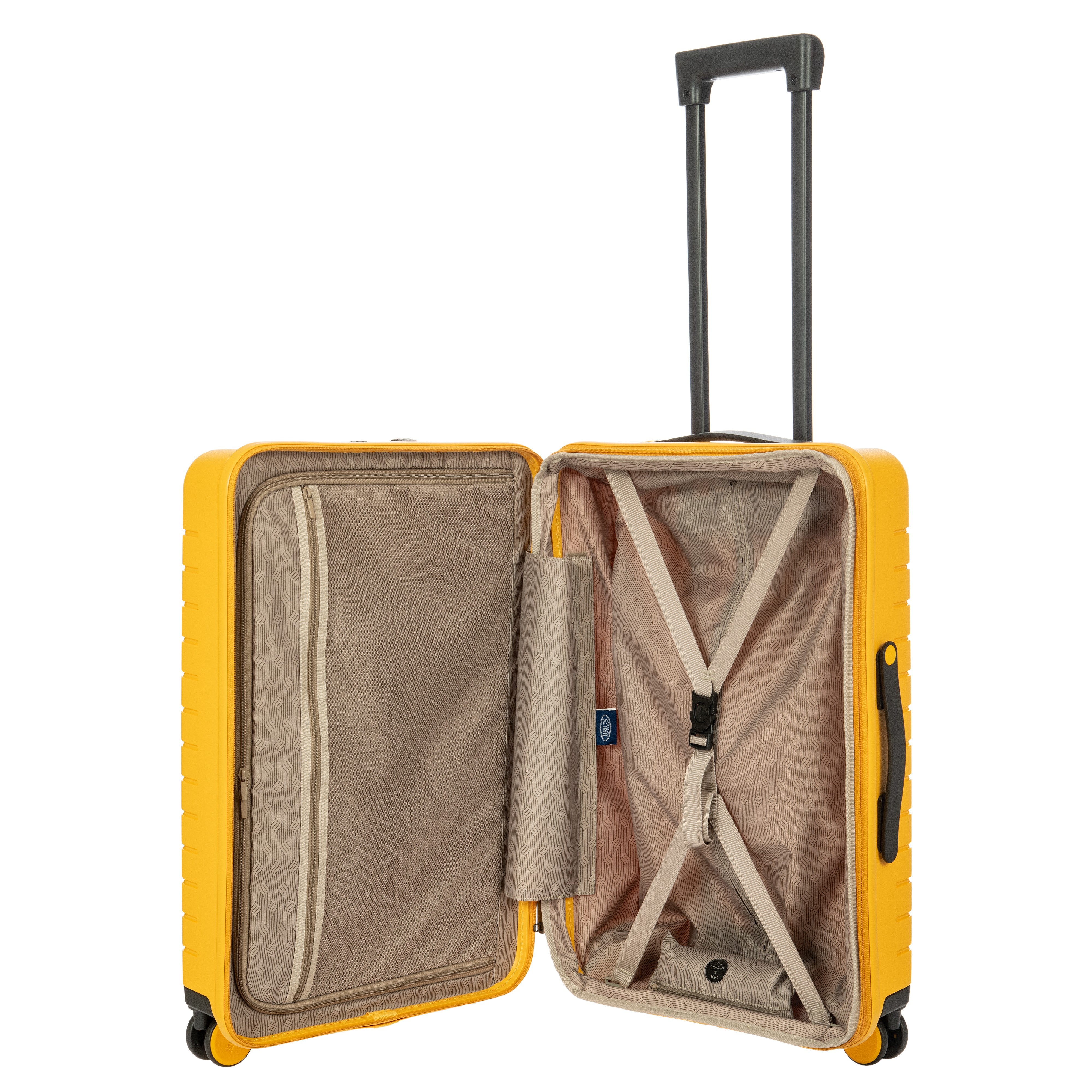 Bric's trolley medio espandibile in polipropilene "Ulisse" Giallo B1Y08427.171 MANGO