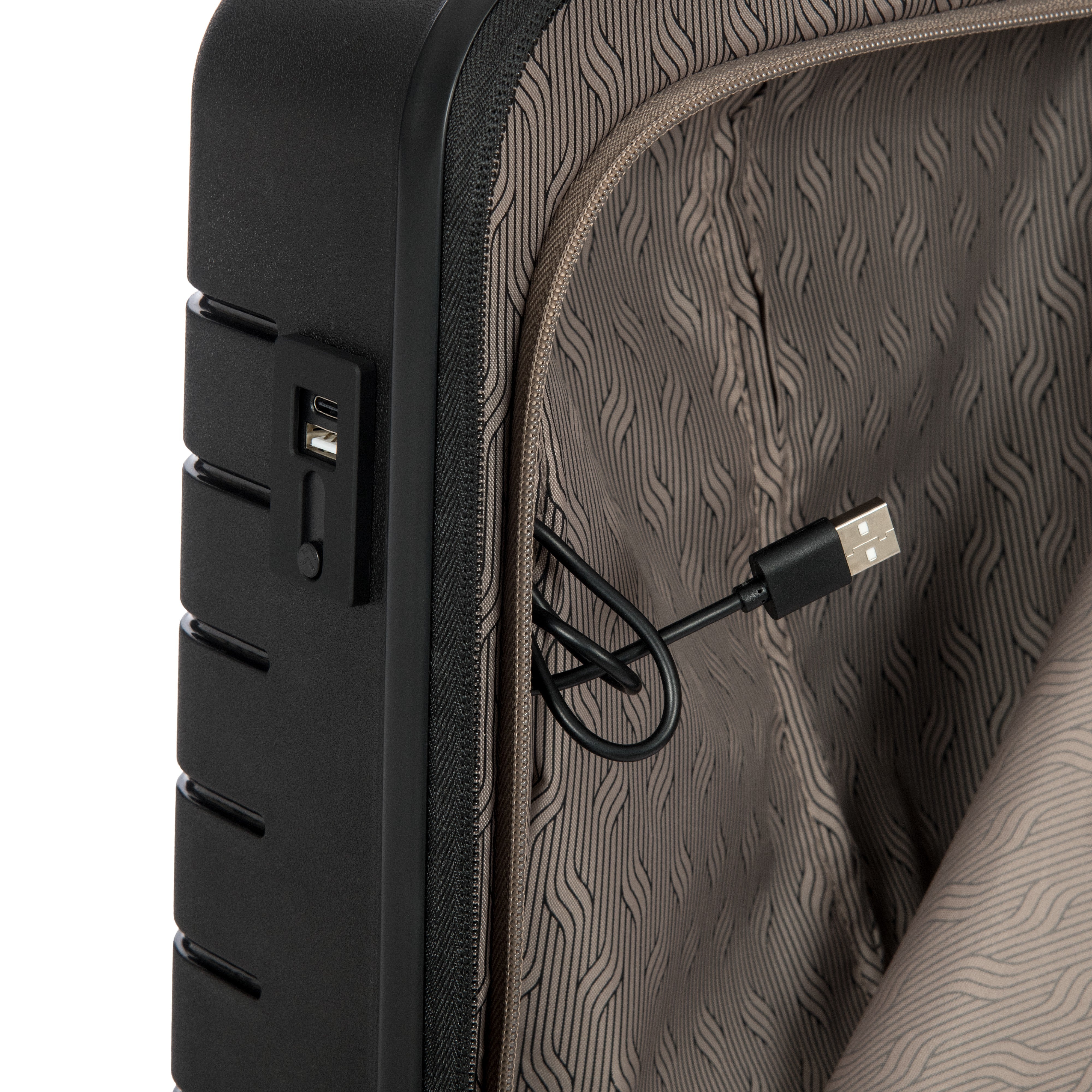 Bric's trolley cabina espandibile in polipropilene "Ulisse" Nero B1Y08430.001 NERO