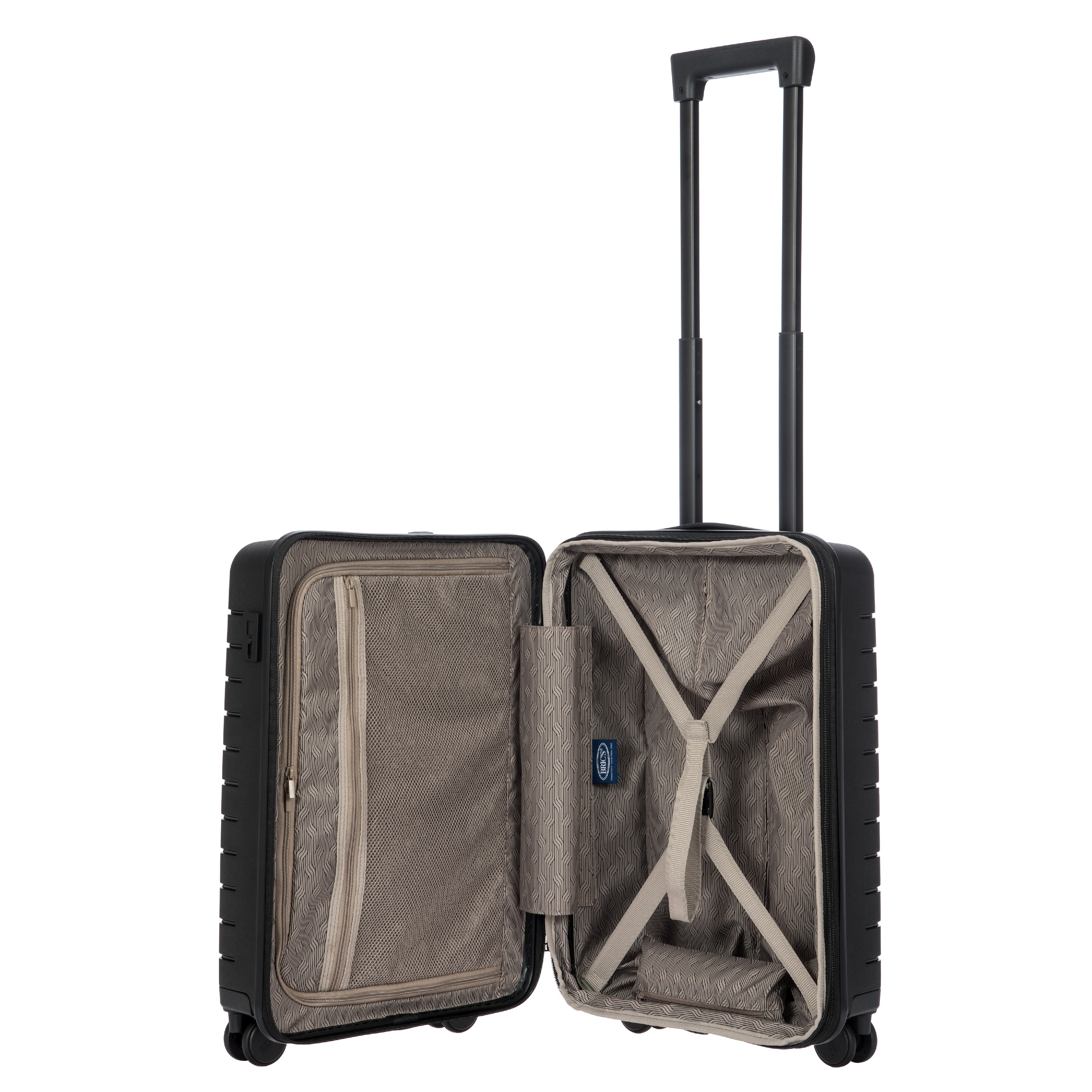 Bric's trolley cabina espandibile in polipropilene "Ulisse" Nero B1Y08430.001 NERO