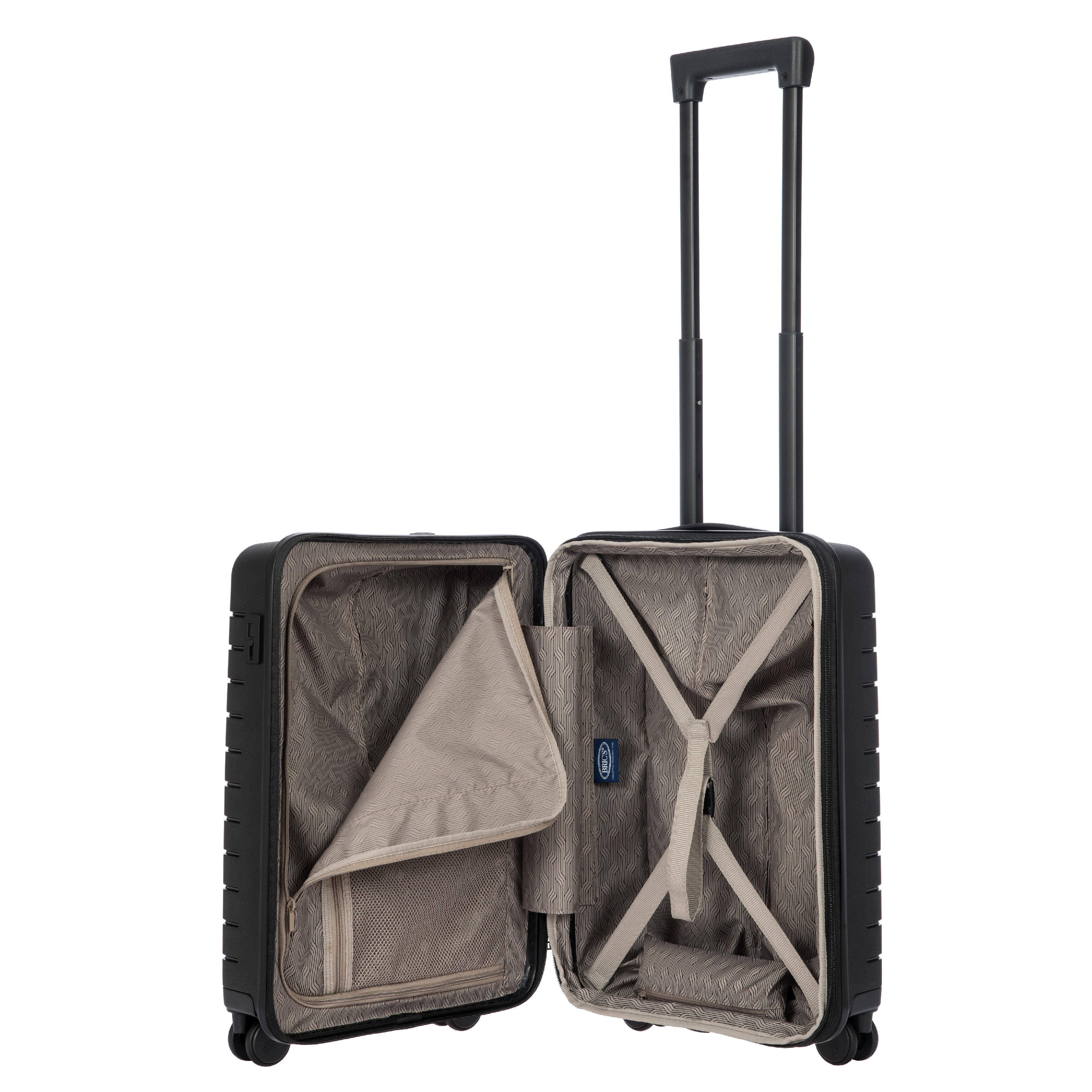 Bric's trolley cabina espandibile in polipropilene "Ulisse" Nero B1Y08430.001 NERO