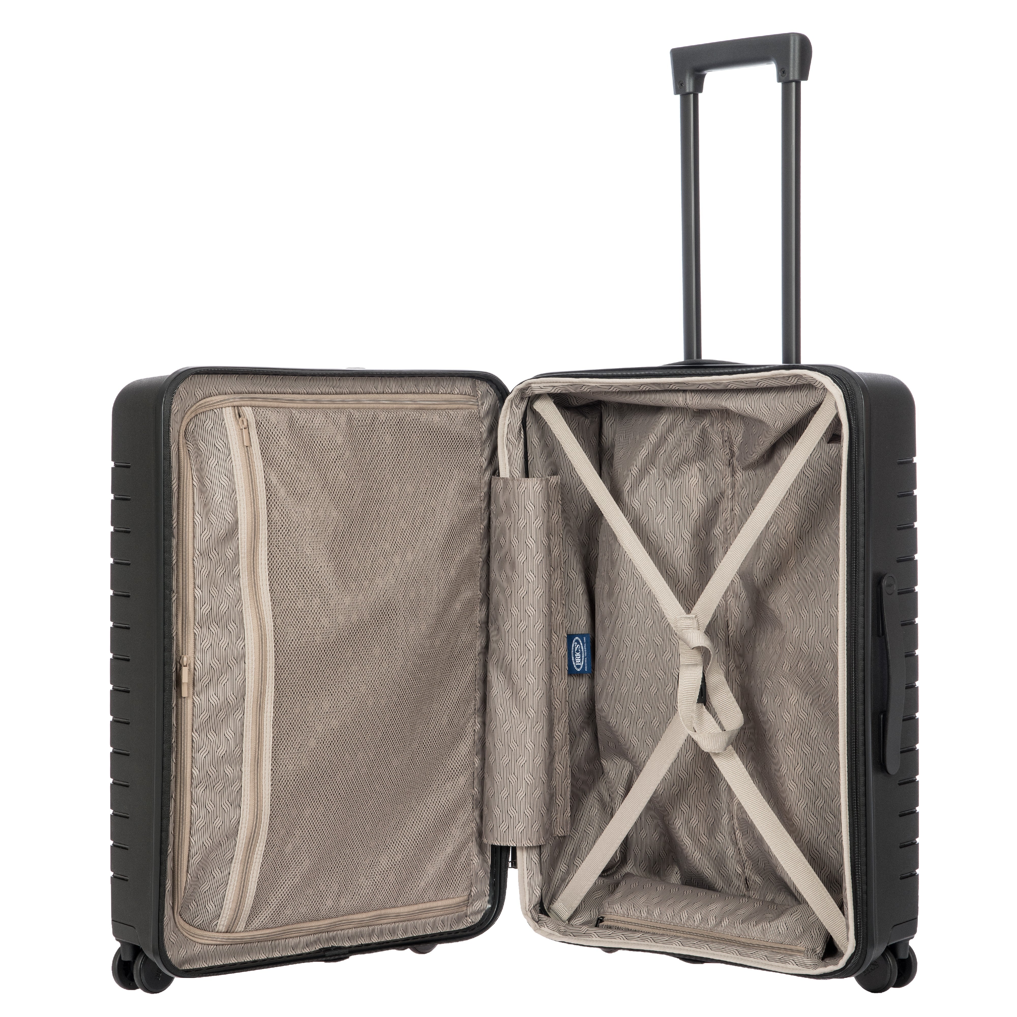 Bric's trolley grande espandibile in polipropilene "Ulisse" Nero B1Y08431.001 NERO