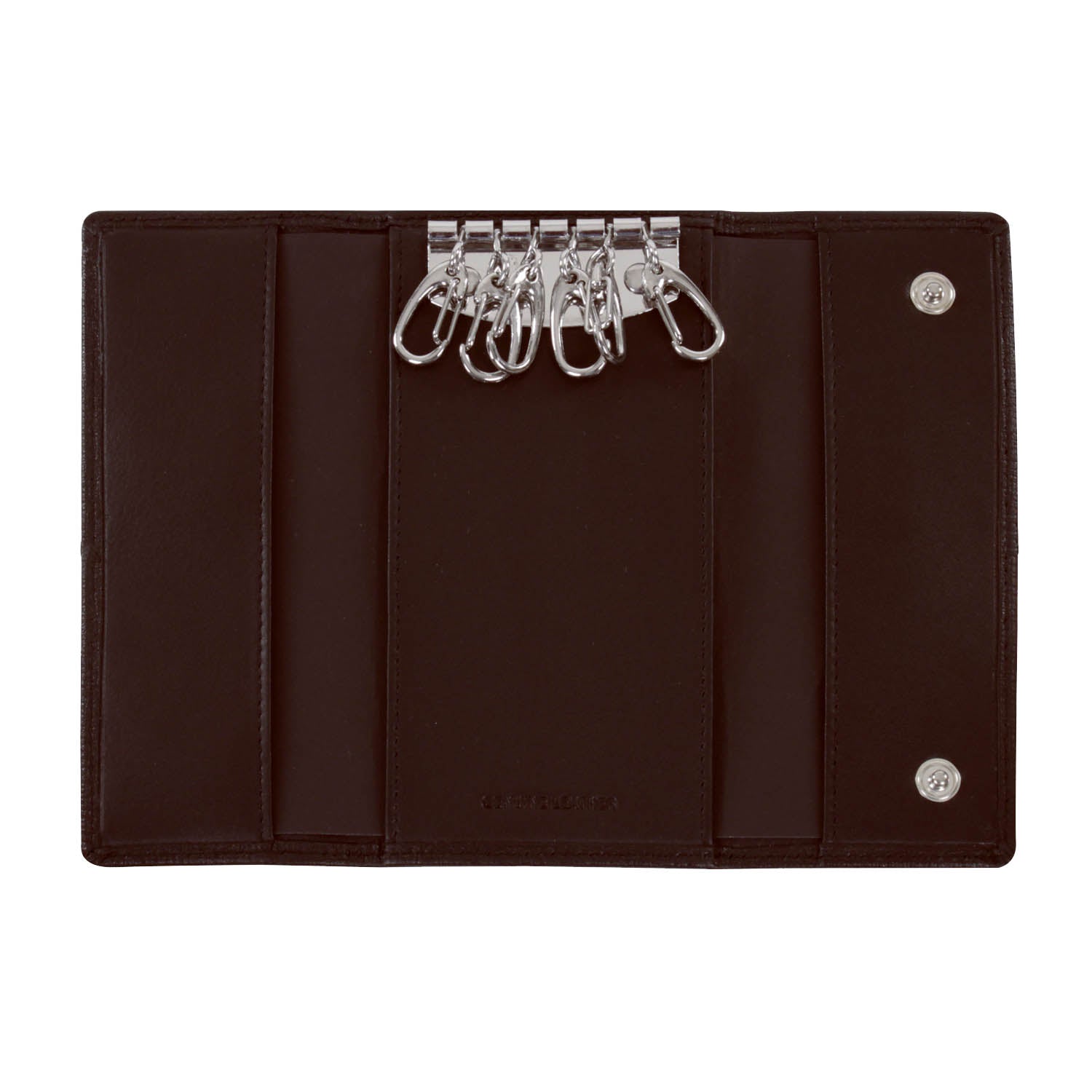 Bric's portachiavi con ganci in pelle "Monte Rosa" Marrone BH109211.002 MORO